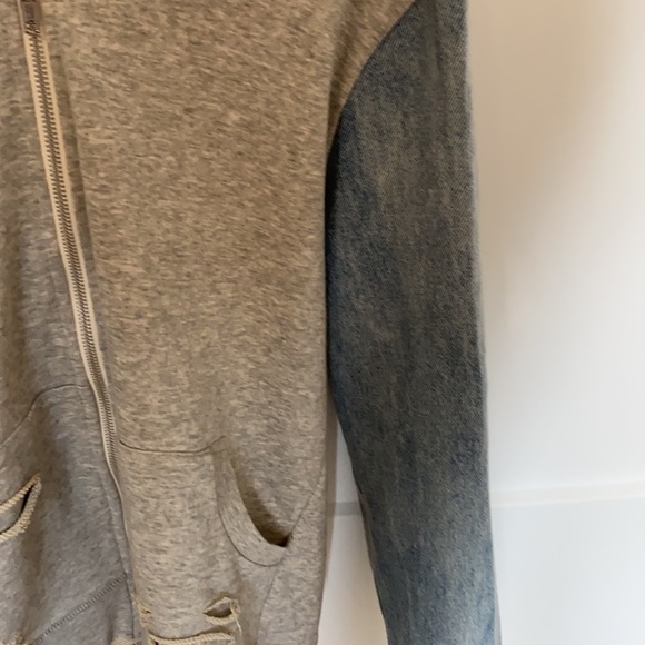 Jean jacket sweater - Picture 2 of 4